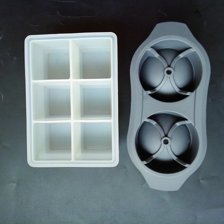 Новое поступление!!! Набор из 2-х сферических ледовых шариков, BPA Free Plastic Round Ice Ball для виски, коктейлей