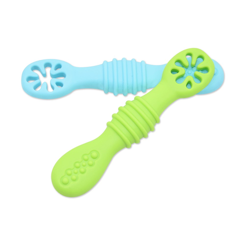 Silicone Baby Spoons for Baby Led Weaning First Stage Baby Feeding Spoon Gum Friendly Food Grade Lead Phthalate and Plastic Free