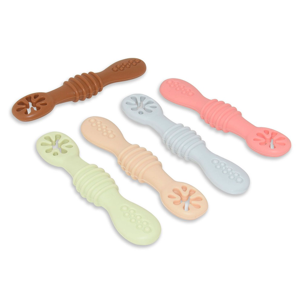 Silicone Baby Spoons for Baby Led Weaning First Stage Baby Feeding Spoon Gum Friendly Food Grade Lead Phthalate and Plastic Free