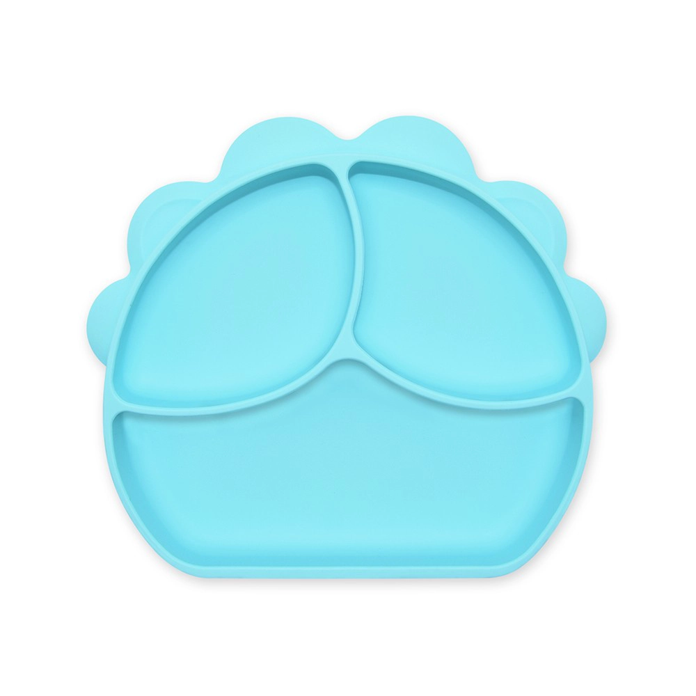 Suction Plate for Toddlers Highchair Trays Stay Put Divided Baby Feeding Bowls and Dishes