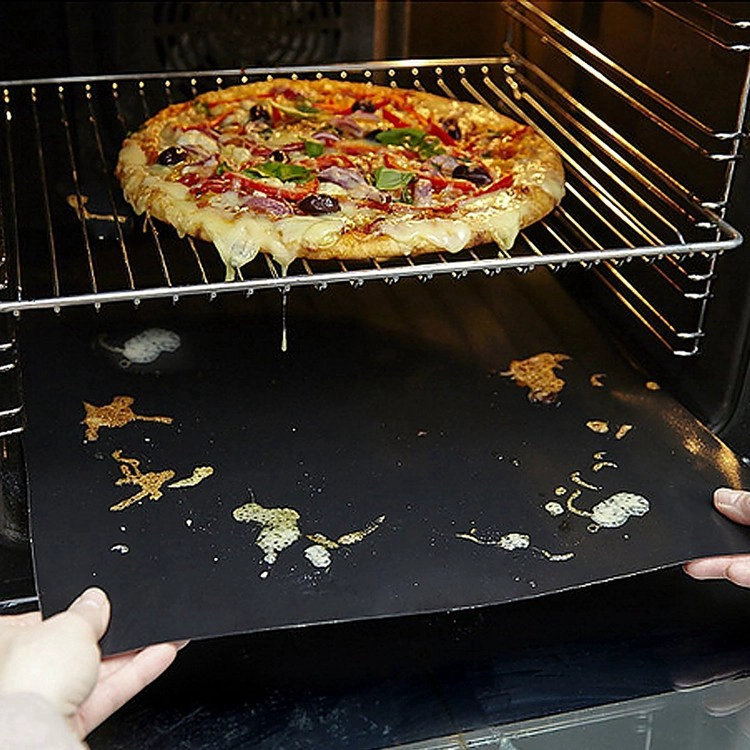 Toptan PFOA Ücretsiz Barbekü Izgara Ekmek Mat, Isıya dayanıklı Yapışmaz Barbekü Izgara Paspasları için Barbekü