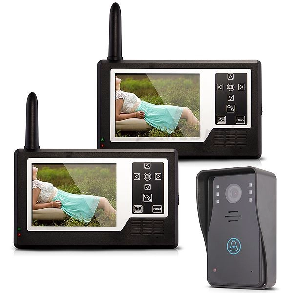 Visore del portello 3.5inch wireless con videocitofono 2 in 1 con Funzione Nightvision PY-V3501-A