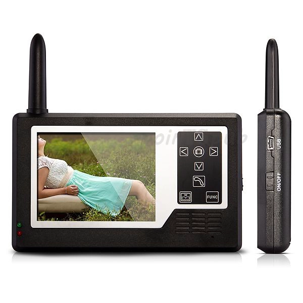 Visore del portello 3.5inch wireless con videocitofono 2 in 1 con Funzione Nightvision PY-V3501-A