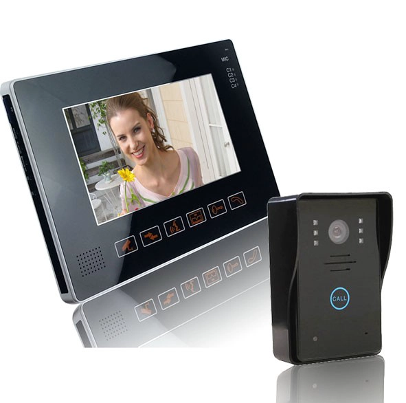 Chine 4 fils 9inch porte couleur vidéo avec Rain Cover Support 4 caméra de vidéosurveillance PY-V901MJ11 fabricant