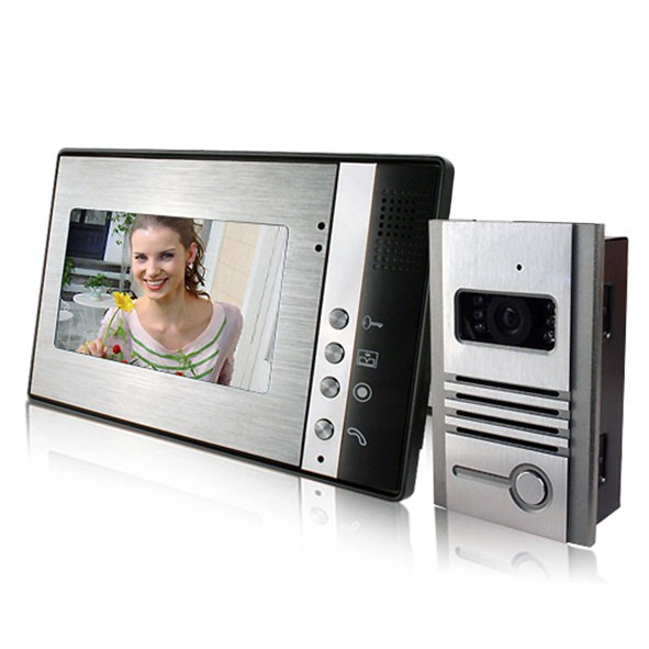 Chine 4 fils mains libres 7inch VIDEOPHONE Nightvision Two Way Intercom PY-V802MB11 fabricant