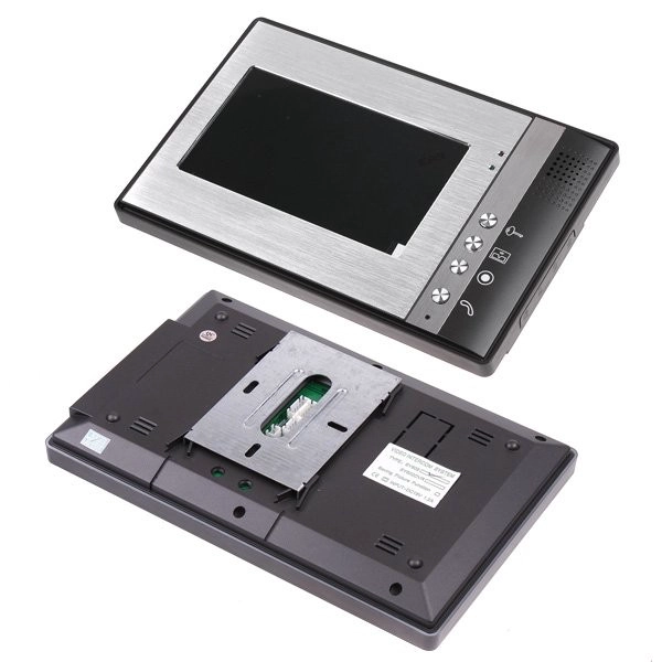 4线制7寸可视对讲门铃开锁对讲监视免打扰 PY-V802MB11
