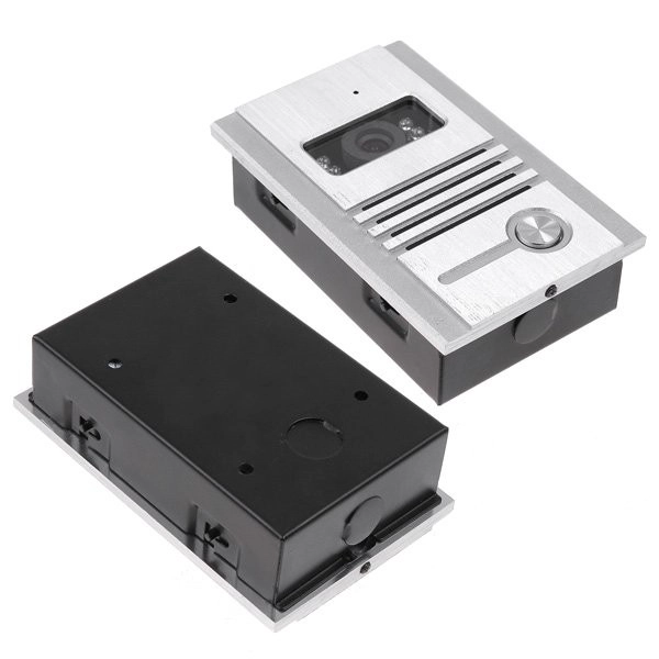 4线制7寸可视对讲门铃开锁对讲监视免打扰 PY-V802MB11