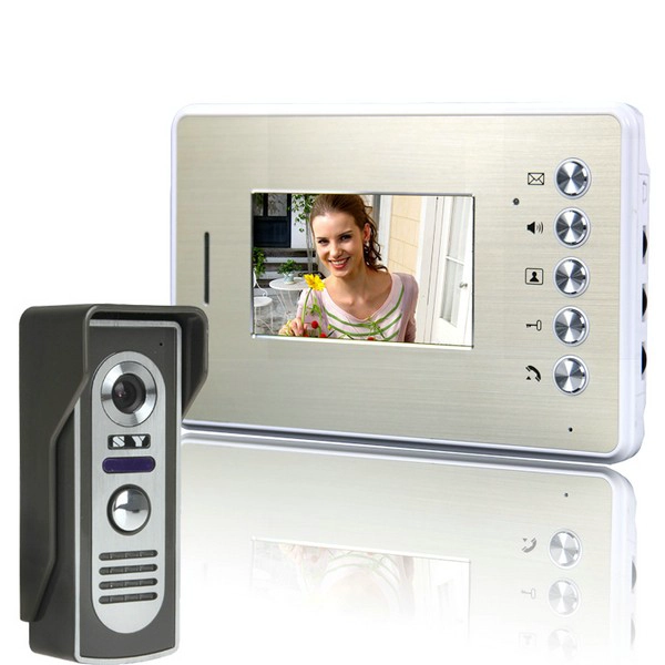 Chine 4,3 pouces Téléphone visuel de porte sonnette interphone avec Unlock moniteur Fonction PY-V455M11 fabricant