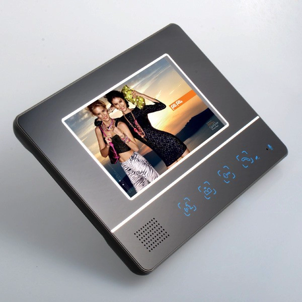 7 "Color Touch Vídeo porta telefone campainha Intercom Sistema de Indução Com Humano Função PY-V811FA11DVR