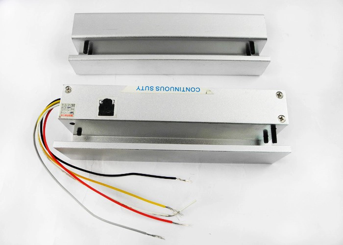 الصين Frameless glass doors up and down power plug lock PY-EL8 الصانع