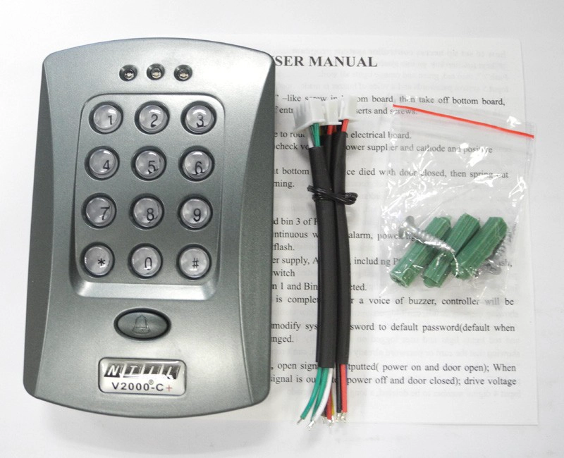 Single Tür EM / Personalausweis & Tastatur Zugangskontrolle PY-AC118