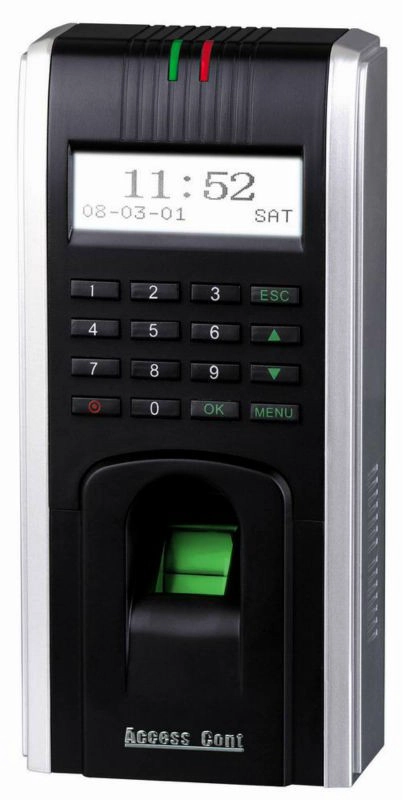 Cina F707 del sistema porta di accesso di controllo delle impronte digitali produttore