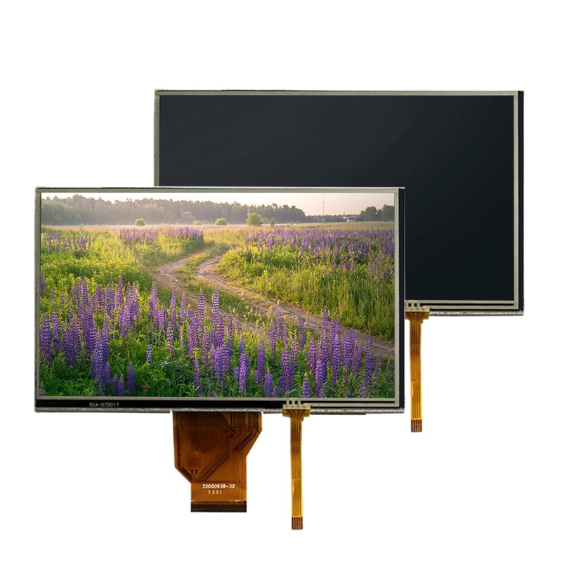 الصين تخصيص 7 بوصة تعمل باللمس شاشة تعمل باللمس TFT LCD الوحدات 7 بوصة 800 * 400 لوحة شاشة LCD (KWH070KQ38-F03 V.2) الصانع