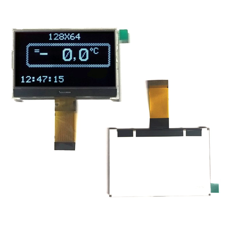 Čína DFSTN LCD grafický LCD modul 128x64 Displej COG (WG1206Z8DVW7G) výrobce