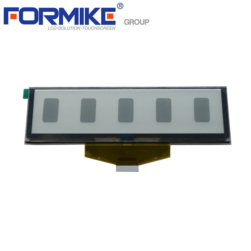 5,5 palcová mono zelená / volitelná žlutá 256x64 OLED s paralelním 3 / 4vodičovým SPI s 30-pinovým ZIF konektorem (KWH0550UL01)