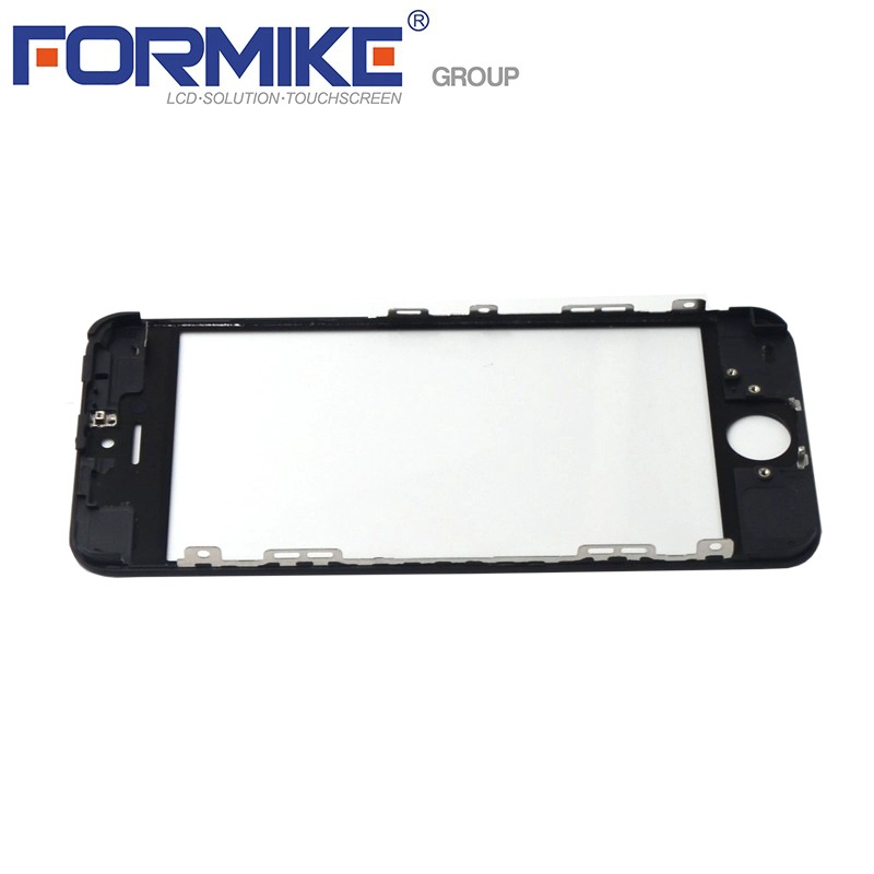 Accesorios móviles lente de la cubierta para teléfono móvil 5C (iPhone 5c Negro)