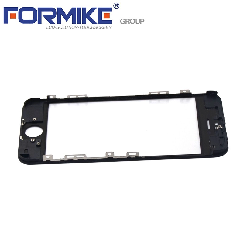 Accesorios móviles lente de la cubierta para teléfono móvil 5C (iPhone 5c Negro)
