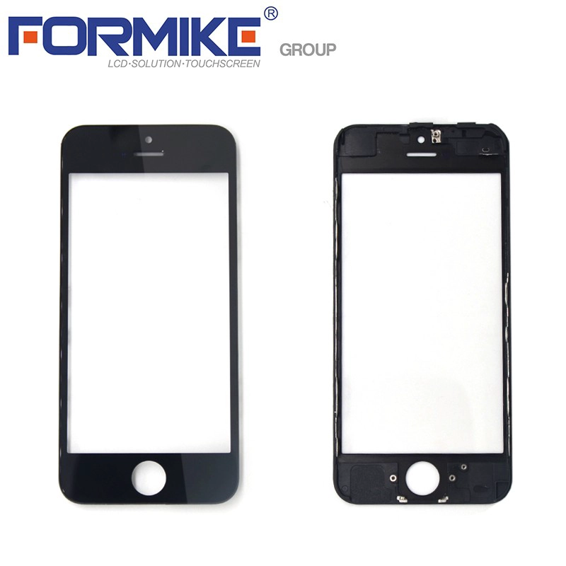 porcelana Accesorios móviles lente de la cubierta para teléfono móvil 5C (iPhone 5c Negro) fabricante