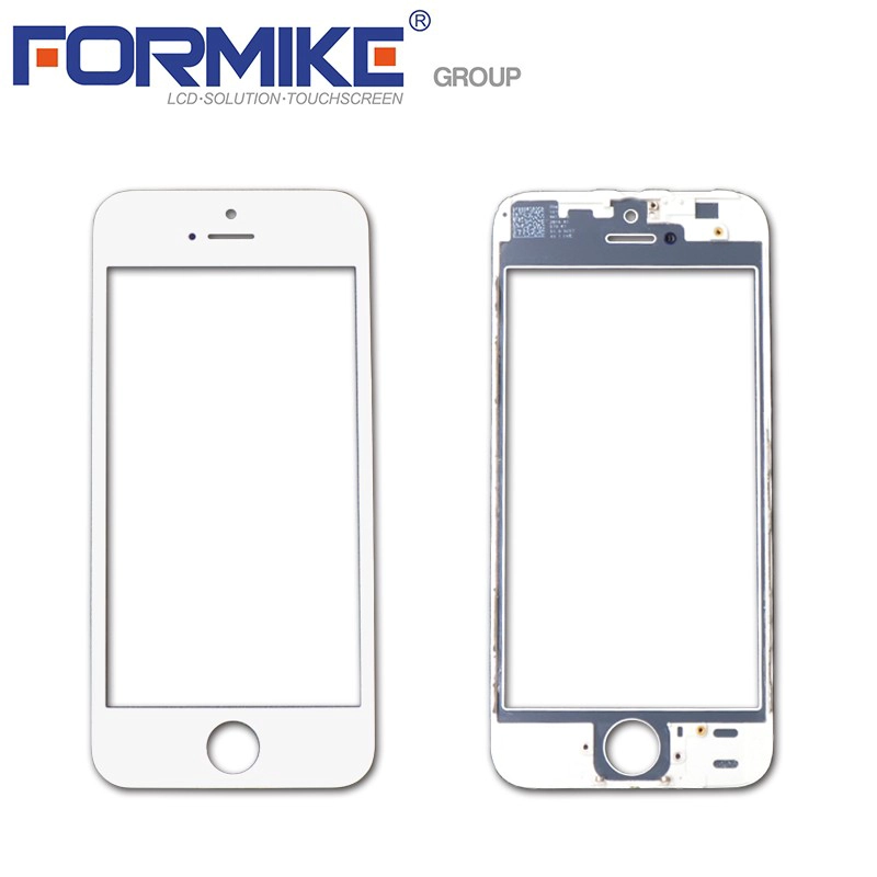 porcelana vidrio frontal de suministro de fábrica para iPhone 5s (iPhone 5s blanco) fabricante
