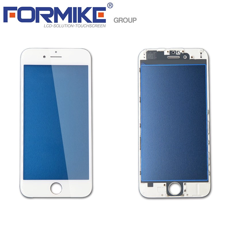 porcelana Teléfono de alta calidad Accesorios Teléfono 6 Corning vidrio frontal con marco Blanco (iPhone 6 Blanco) fabricante