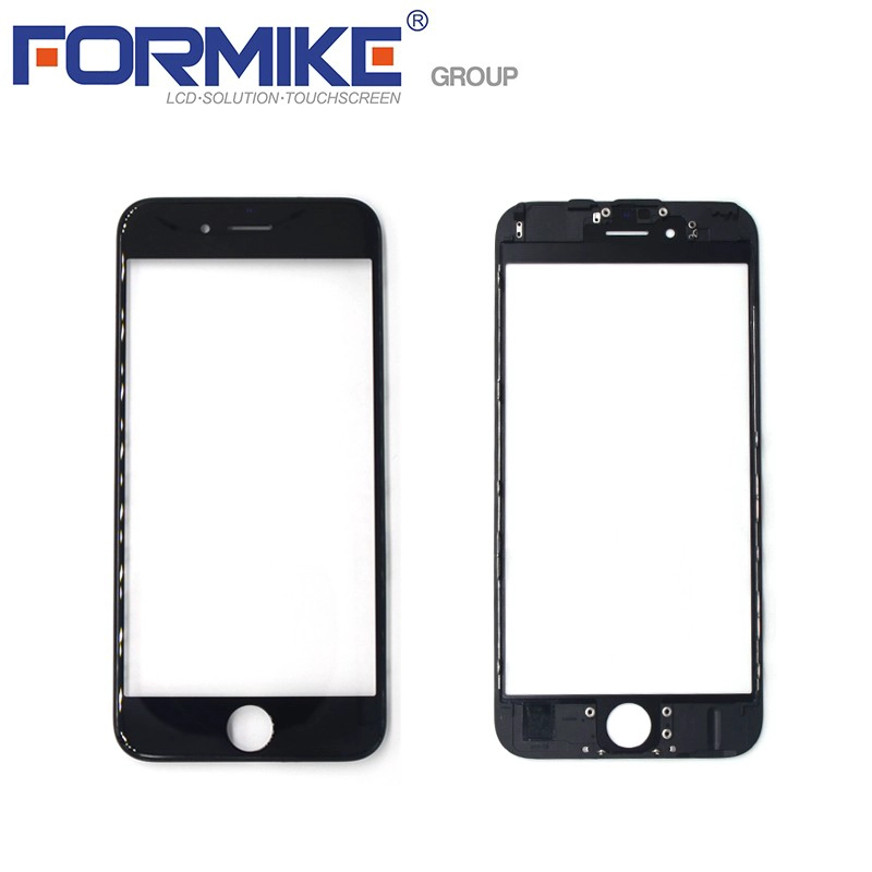 porcelana Recambios del teléfono celular del OEM de la cubierta de lente del bajo costo para el protector de la pantalla del lcd 6s (iPhone 6s negro) fabricante