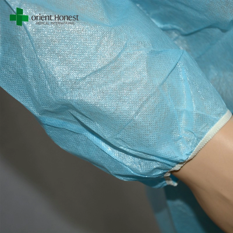 CPE المصنعة المغلفة PP المعطف، الصين مصنع تخصيص وزرة، ماء دعوى المعطف القابل للتصرف