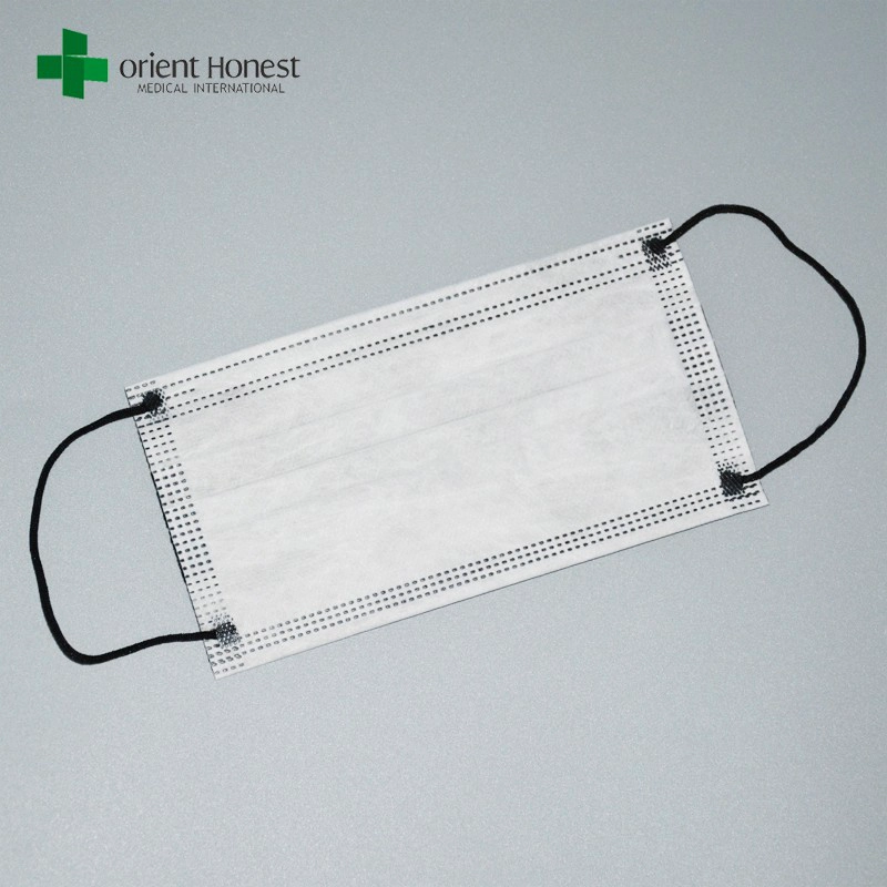 Cina Pemasok Debu Bernapas Filter Pakai Penutup Mulut Mulut Hitam Masker Wajah