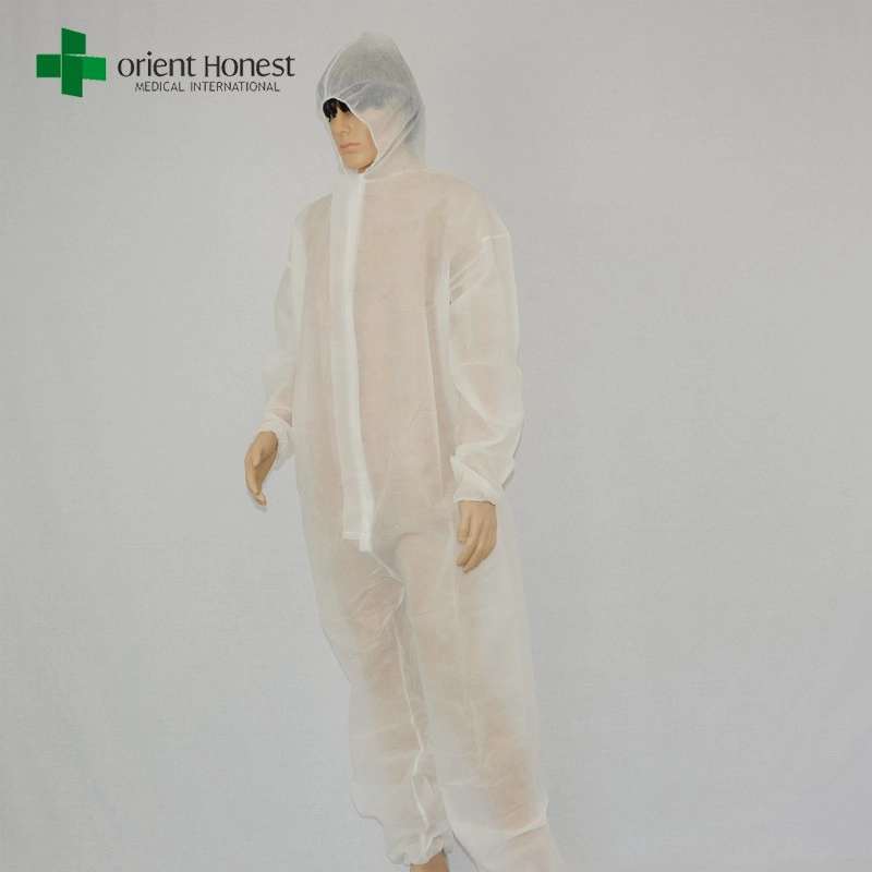 China China manufacturer for white coverall of PP ,disposable non-woven painters workwear,coverall suit disposable for sales manufacturer