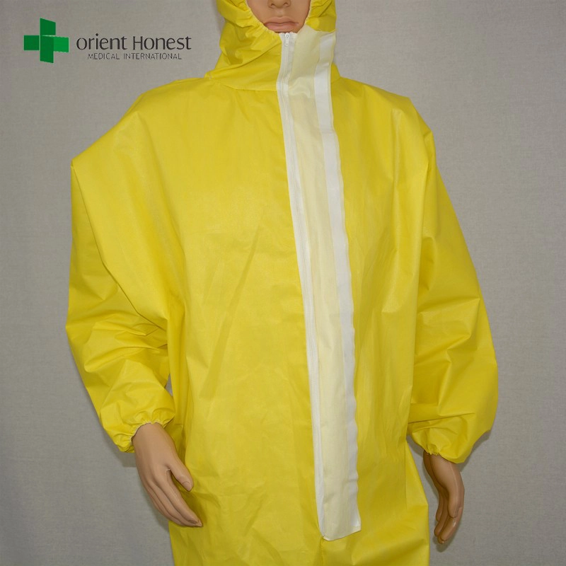 Chine Type de produit workwear coverall, type 5 6 Type de combinaison imperméable, coverall résistant aux produits chimiques à usage unique