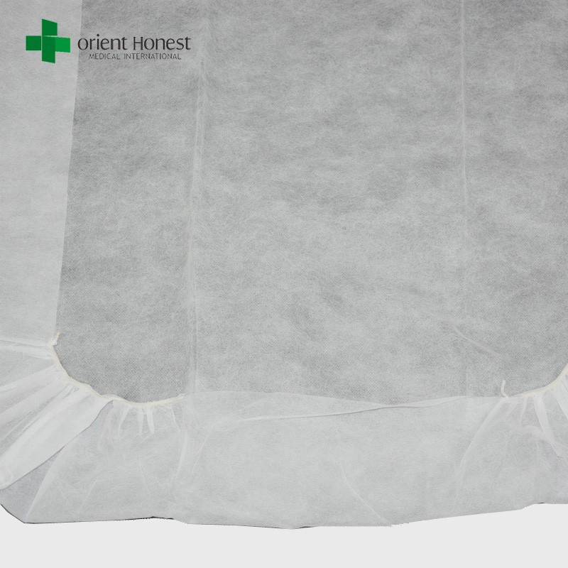 Chineses melhores fabricantes para lençol descartável com tampa do colchão elástico, respirável descartável, hospital polipropileno equipado lençóis
