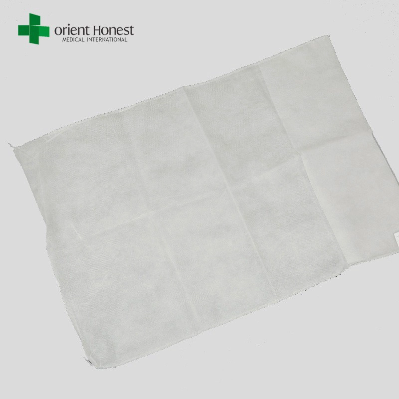 Disposable bed sheets for hospital maker , disposable surgical pillow case , one time use hotel bed sheet set