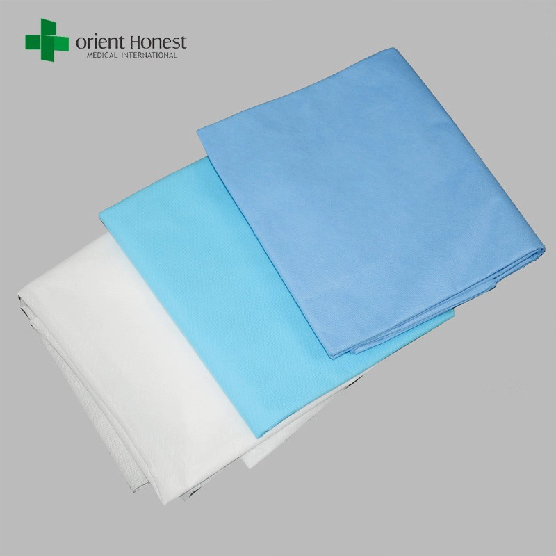 Disposable bed sheets for hospital maker , disposable surgical pillow case , one time use hotel bed sheet set