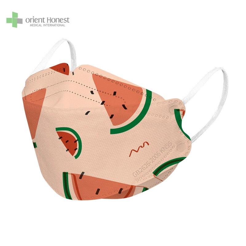 Hot Selling Kf94 Mask Factory Wholesale Colorful Kf94mask Fashion Face Masks Disposable Fish Shape Facemask Masker