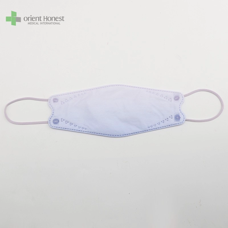 KF94 Source Manufacturer Custom LOGO BFE 95 Filter Melt Blown 4 Ply Layer Korea Protection Facemask Kid Kf94 Mask Kf94 Kids Facemask