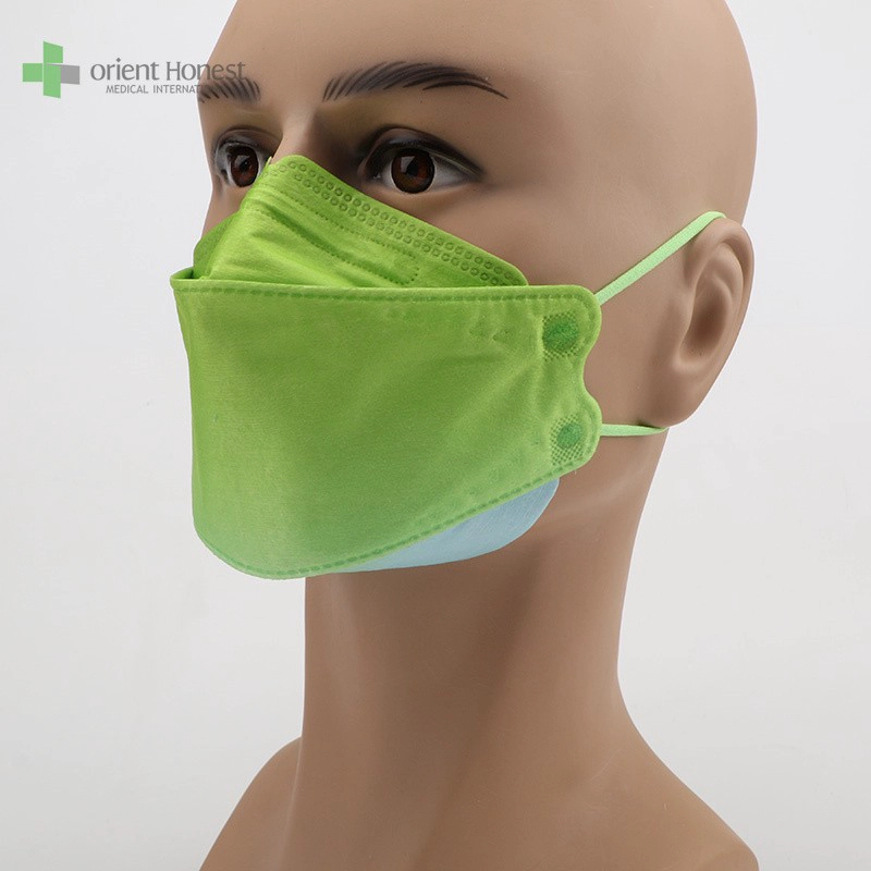 Multiple protection 4 ply disposable Color gradient KF94 face mask China factory