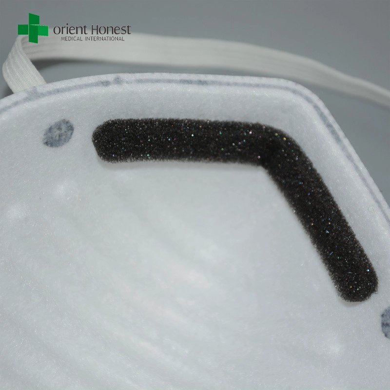 Protective white disposable particulate N95 dust mask manufacturers