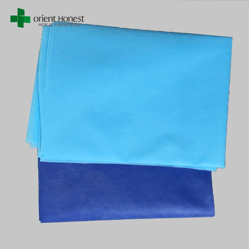부드러운 부직포 침대 시트 커버, 탄성, 병원 고무 침대 시트 공장 위생 침대 시트