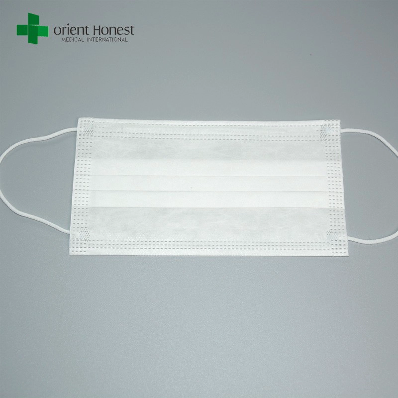 Proveedores de mascarillas médicas 3 pliegues de polipropileno, la respiración máscara antiviral filtro, máscaras BFE99