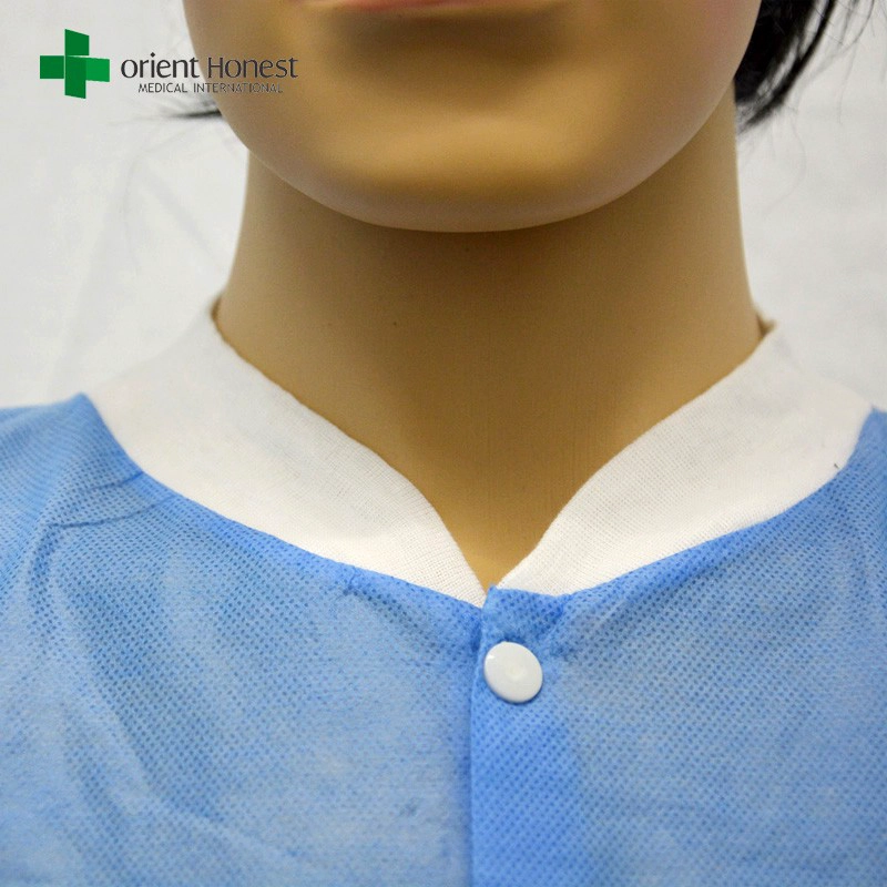 Surgical Lab coat with knitted cuffs medical supplier
