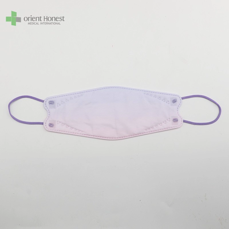 Grosir ikan berbentuk sekali pakai kf94 cetak anak -anak Korea facemask kf94 maskarilla maskarilla untuk anak -anak produsen cina