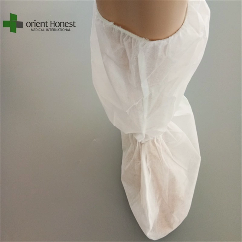 Xiantao supplier for customized PP nonwoven disposable medical footwear with elastic band
