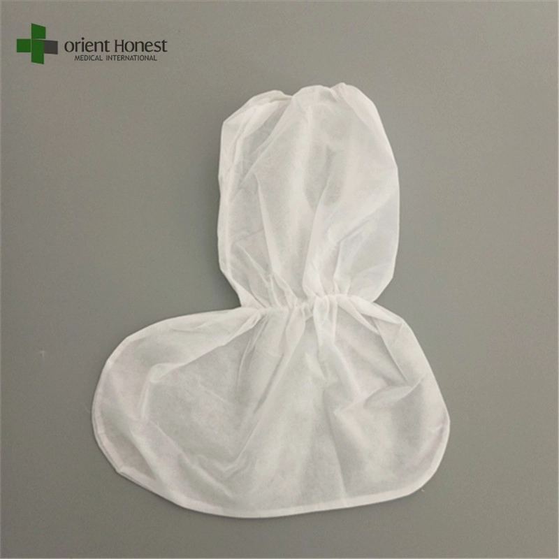 Xiantao supplier for customized PP nonwoven disposable medical footwear with elastic band