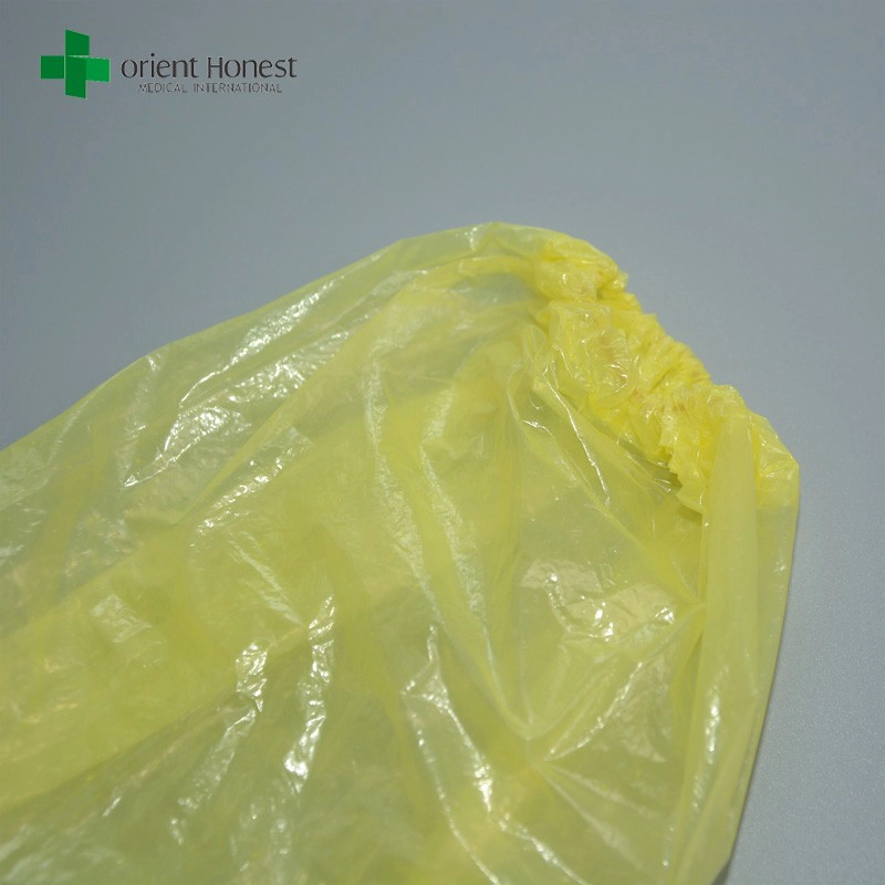 jetable manchon de bras pas cher, couverture de manchon en plastique jetable, manchon de bras imperméable jetable
