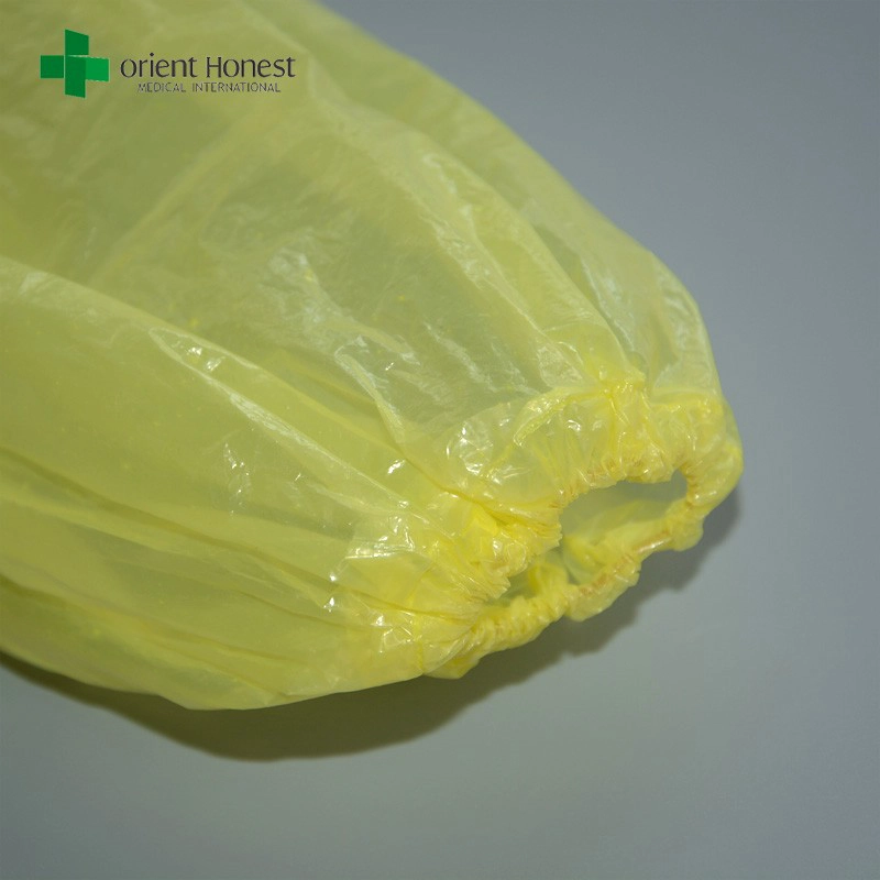 jetable manchon de bras pas cher, couverture de manchon en plastique jetable, manchon de bras imperméable jetable