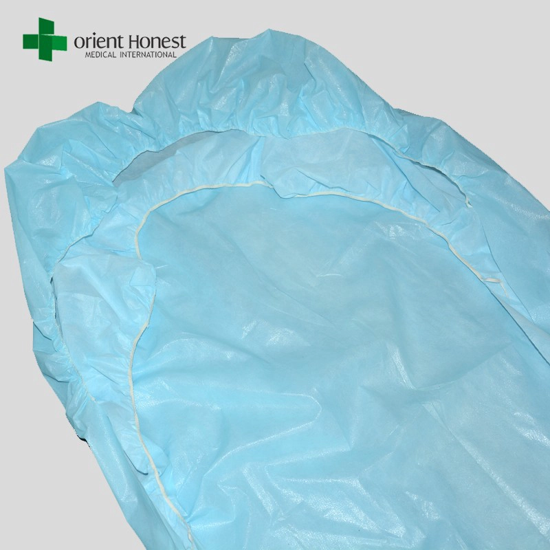 disposable fitted spa/massage/ hospital bed sheets pp non woven bed sheets with fitted