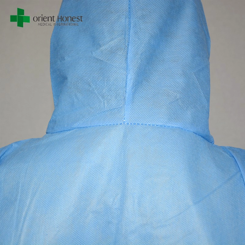 pakaian sekali pakai virus pelindung, biru virus pelindung produsen pakaian, medis sekali pakai pakaian virus keselamatan di jalan