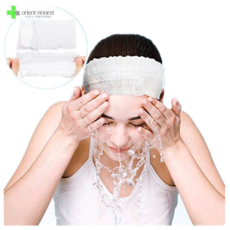 Biodegradable nonwoven Hair band for Beauty Salon and SPA