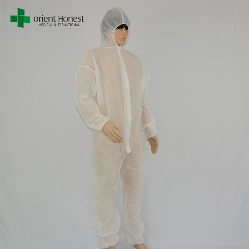 China the best China manufacturer disposable painter coverall,one time use hot selling painter overalls,cheap factory wholesales painters white overalls manufacturer