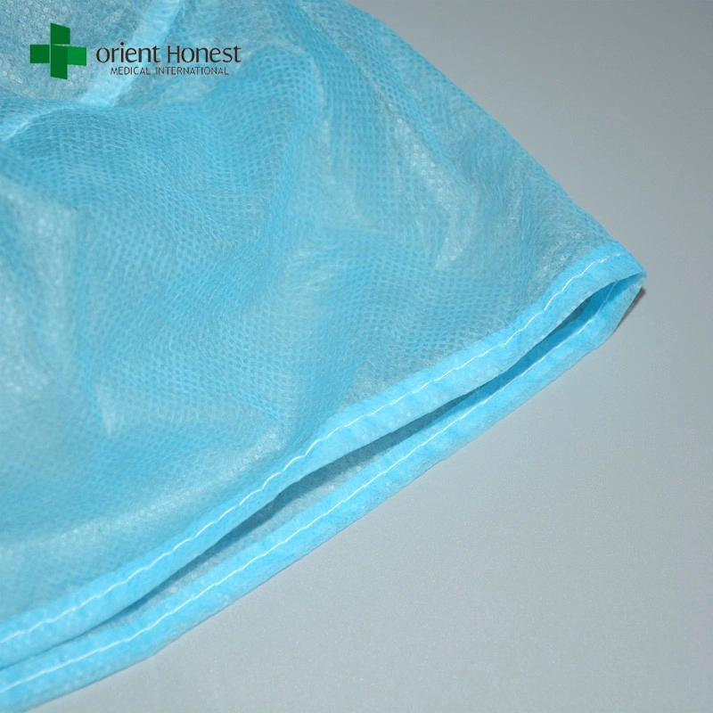 das beste chinesische Hersteller für blaue Farbe Einweg-PP25g Krankenhausarzt Kappe mit Verbindungen auf