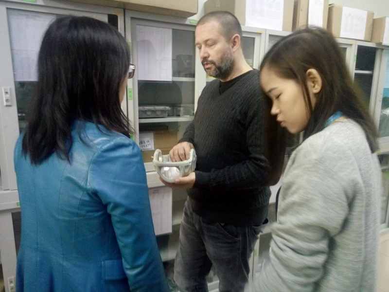Welcome Customer Visiting Die Casting Work Shop
